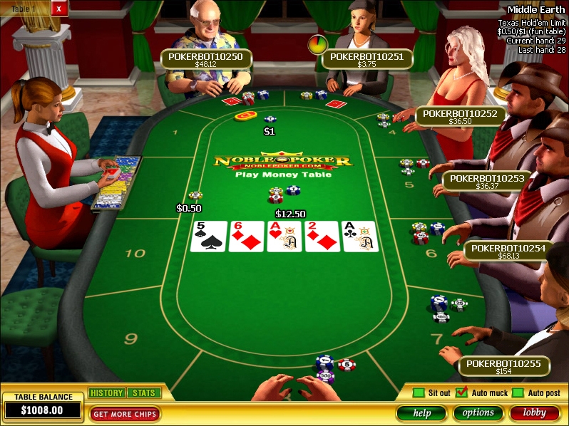Casino game online Noble poker Blackjack online casino games
